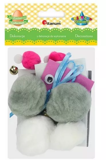 Titanum Kr�lik ruchome oczy do z�o�enia 2 szt.