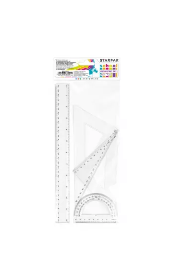 Starpak Komplet geometryczny 4 el. 30cm