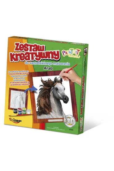 Wypuk�a malowanka Konie - Arab Mirage Hobby