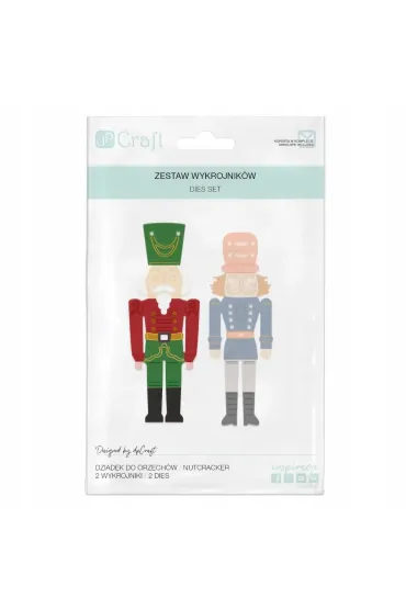 Dalprint Zestaw wykrojnik�w Dziadek do orzech�w 2 szt.