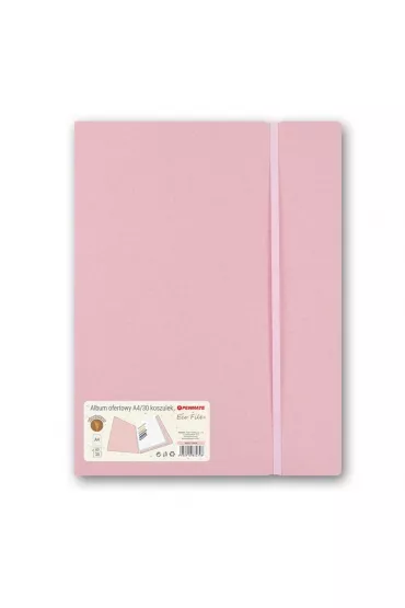 Album ofertowy A4 30 koszulek r�owy PENMATE