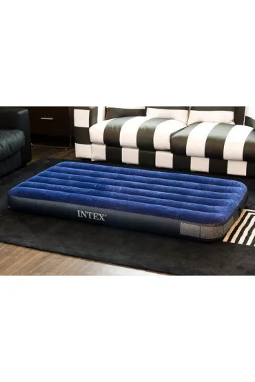 Intex Materac flokowany pojedynczy 76x191x25 64756