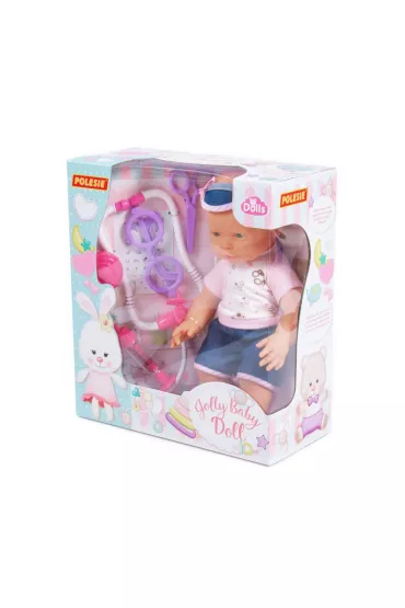 Lalka 32 cm Bobas z akcesoriami Lekarz POLESIE 78353