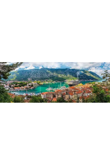 Puzzle panoramiczne 500 el. Kotor, Czarnog�ra Trefl