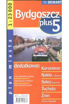 Bydgoszcz plus 5 - plan miasta demart