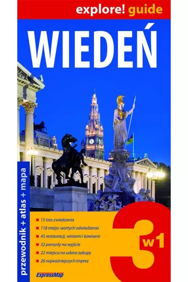 Wiede� 3w1 - przewodnik + atlas + mapa laminowana explore! guide
