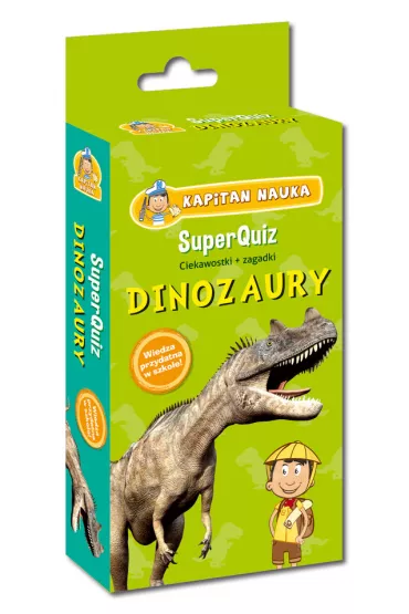 Kapitan Nauka SuperQuiz DINOZAURY