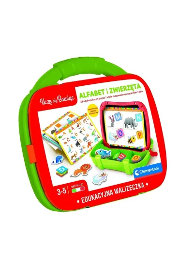 Walizeczka Alfabet Zwierz�ta Clementoni