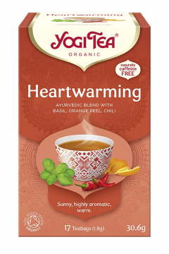 Yogi Tea Herbatka rozgrzewajca (heartwarming) 17 x 1,8 g Bio