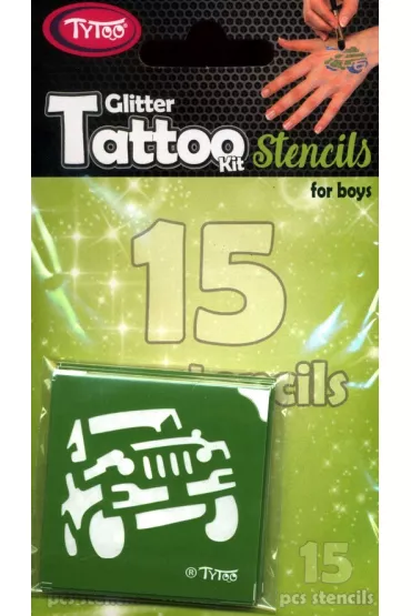 Tytoo. Szablony tatua�y - pojazdy 15 szt