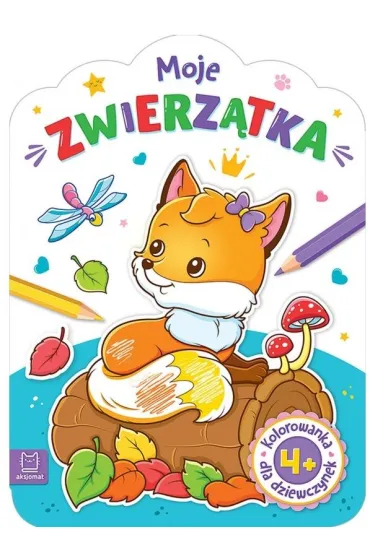 KOLOROWANKA DLA DZIEWCZYNEK. MOJE ZWIERZ�TKA
