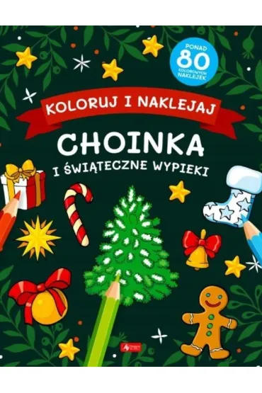 Choinka i �wi�teczne wypieki. Koloruj i naklejaj