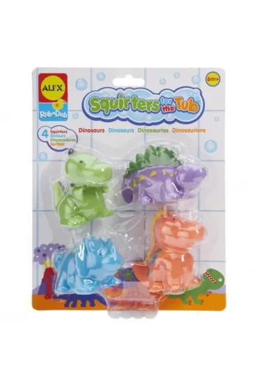 Zabawka do k�pieli. Alex Bath squirters - Dinozaury *