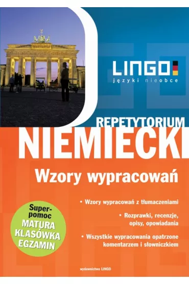 eBook Niemiecki. Wzory wypracowa�. Wersja mobilna mobi epub - Beata Czerwiakowska