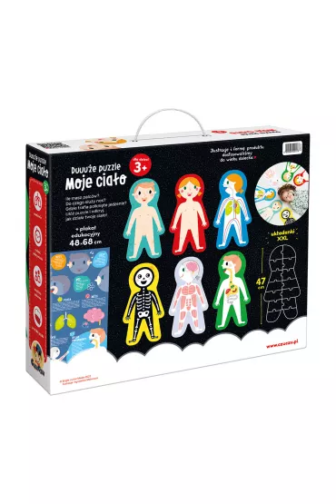 Duuu�e Puzzle Moje Cia�o Bright Junior Media