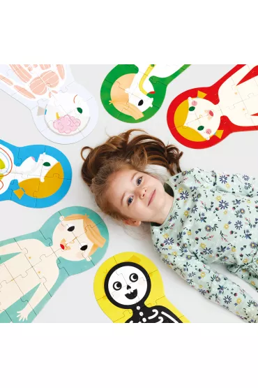 Duuu�e Puzzle Moje Cia�o Bright Junior Media