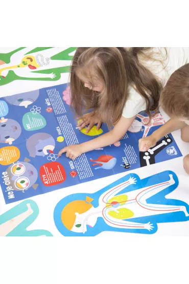 Duuu�e Puzzle Moje Cia�o Bright Junior Media