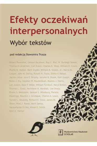 Efekty oczekiwa� interpersonalnych. Wyb�r tekst�w - S�awomir Trusz