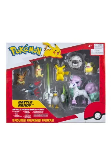Pokemon. Zestaw 8 figurek do bitwy Pokemon�w