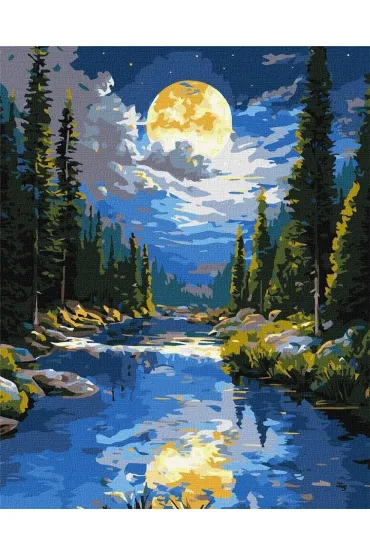 Ideyka Malowanie po numerach - Pod g�rskim... 40x50cm