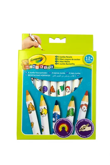 Crayola Kredki o��wkowe Jumbo 8 szt.