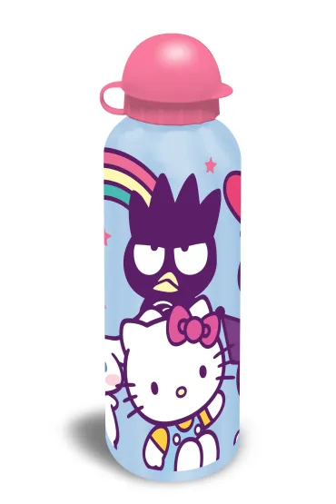 Bidon 500ml aluminium Hello Kitty 1szt. mix wzor�w HK50205