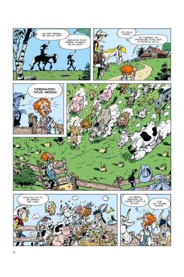 Lucky Luke. Arka Bzika - Ren� Goscinny, Morris