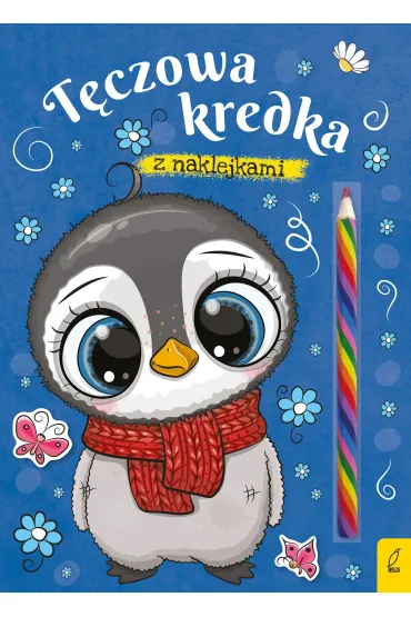 T�czowa kredka. Pingwin