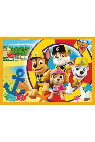 Puzzle 4w1 Wakacyjny Psi Patroll Trefl