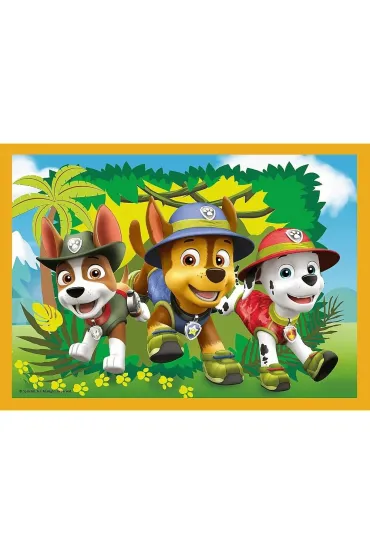 Puzzle 4w1 Wakacyjny Psi Patroll Trefl