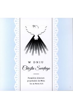 Karnet Chrztu witego KW BB0128