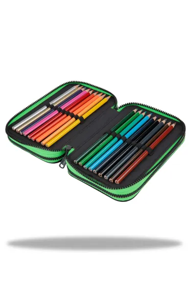 Patio Pi�rnik potr�jny z wyposa�eniem Coolpack Jumper 3 Game Over Gradient Green