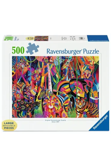 Puzzle 500 Jeweled Jungle Ravensburger