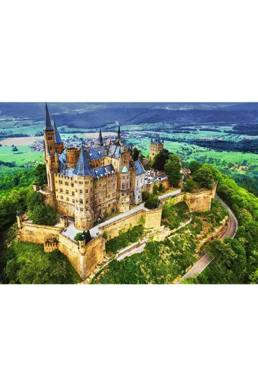 Puzzle 1000 el. Premium Plus Quality Photo Odyssey: Zamek Hohenzollern, Niemcy Trefl
