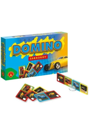 Domino obrazkowe Samochody Alexander