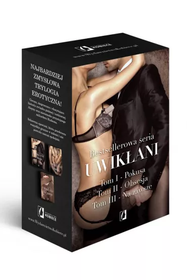 Pakiet Uwik�ani. Tom 1-3: Pokusa, Obsesja, Na zawsze - Laurelin Paige