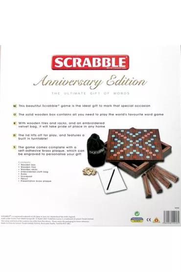 Scrabble Anniversary Edition wersja angielska