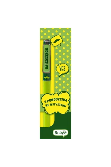 Be-Happy Gifts D�ugopis Pop Art - Na szcz�cie