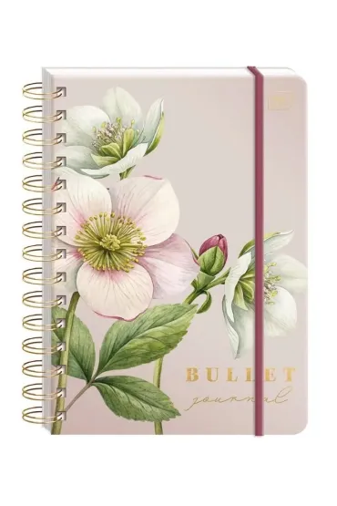 Interdruk Organizer Bullet Journal A5/240k na spirali PT - Hellebore