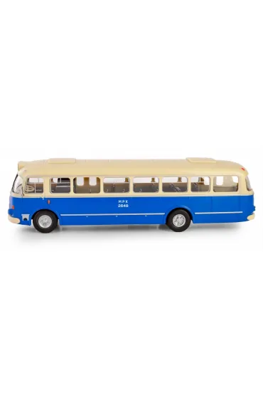 Autobus metalowy 1 43 Jelcz 272 mex niebieski WB DAFFI M-913
