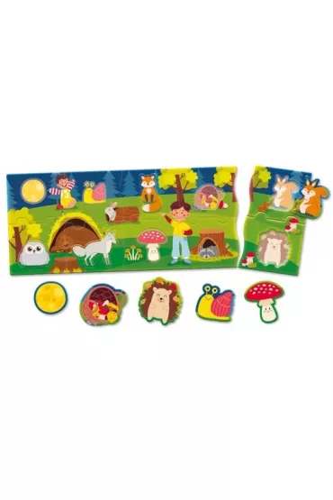 Carotina Baby - Puzzle panorama Las Lisciani