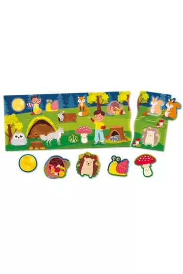 Carotina Baby - Puzzle panorama Las Lisciani