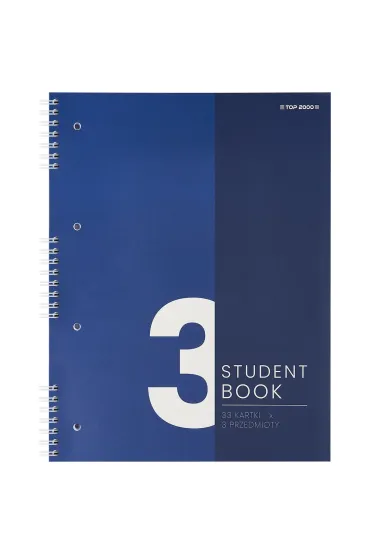Top-2000 Ko�onotes A4 Student Book kratka 100 kartek