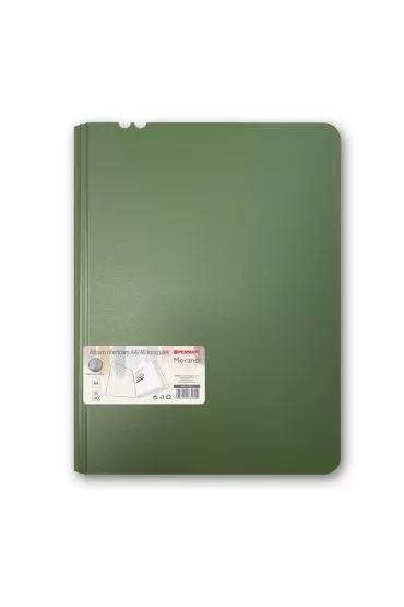 Penmate Album ofertowy A4 40 koszulek Morandi zielony
