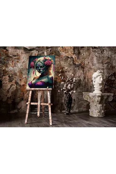 Twoje Hobby Malowanie po numerach - Kobieta z tatua�ami 40x50cm
