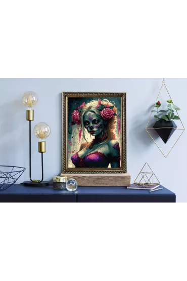 Twoje Hobby Malowanie po numerach - Kobieta z tatua�ami 40x50cm