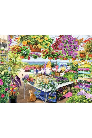Puzzle 500 el. 2D Rajski Ogr�d Ravensburger