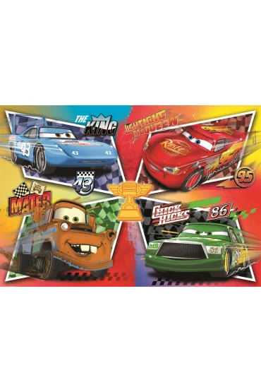 Puzzle 60 el. Maxi SuperColor. Cars Clementoni