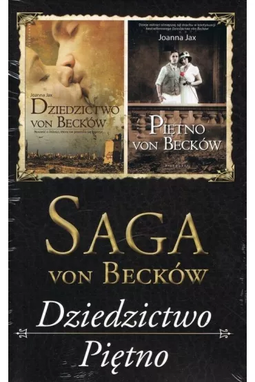 Pakiet Saga von Beck�w. Tomy 1-2: Dziedzictwo von Beck�w, Pi�tno von Beck�w - Joanna Jax