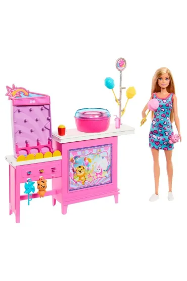 Barbie Pla�owi Detektywi Stoisko z gr� i wat� Mattel